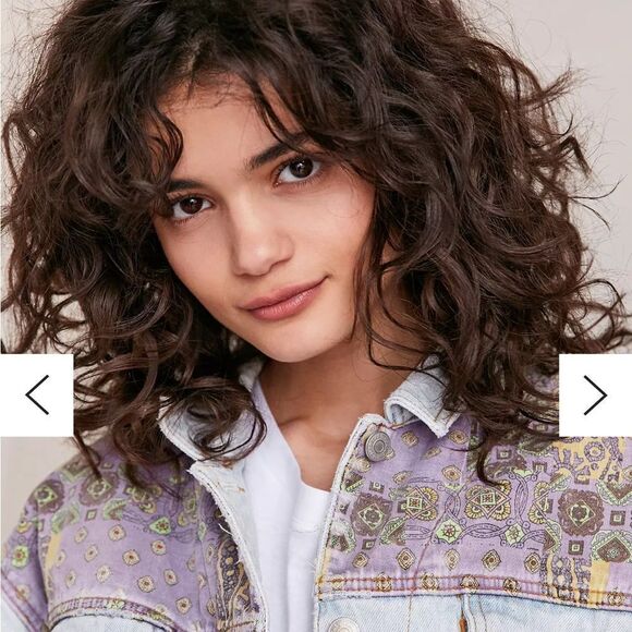 Vintage '90s Jordache Pieced Paisley Denim Jacket size S by Urban Outfitters - Picture 3 of 14